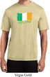 St Patrick's Day Distressed Ireland Flag Mens Moisture Wicking Shirt