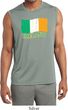 St Patrick's Day Distressed Ireland Flag Mens Sleeveless Dry Wicking
