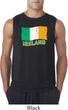 St Patrick's Day Distressed Ireland Flag Mens Sleeveless Shirt