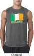 St Patrick's Day Distressed Ireland Flag Mens Sleeveless Shirt