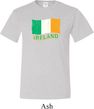 St Patrick's Day Distressed Ireland Flag Mens Tall Shirt