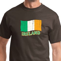 St Patrick's Day Distressed Ireland Flag Shirt