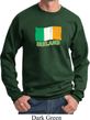 St Patrick's Day Distressed Ireland Flag Sweatshirt