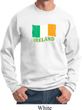 St Patrick's Day Distressed Ireland Flag Sweatshirt