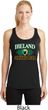 St Patrick's Day Ireland Drinking Team Ladies Dry Wicking Racerback