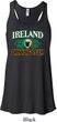 St Patrick's Day Ireland Drinking Team Ladies Flowy Racerback Tanktop