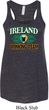 St Patrick's Day Ireland Drinking Team Ladies Flowy Racerback Tanktop