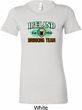 St Patrick's Day Ireland Drinking Team Ladies Longer Length Shirt