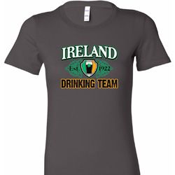 St Patrick's Day Ireland Drinking Team Ladies Longer Length Shirt St Patrick's Day Ireland Drinking Team Ladies Longer Length Shirt