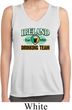 St Patrick's Day Ireland Drinking Team Ladies Sleeveless Dry Wicking