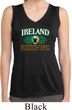 St Patrick's Day Ireland Drinking Team Ladies Sleeveless Dry Wicking