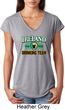 St Patrick's Day Ireland Drinking Team Ladies Tri Blend V-Neck Shirt