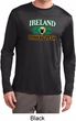 St Patrick's Day Ireland Drinking Team Mens Dry Wicking Long Sleeve