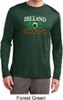St Patrick's Day Ireland Drinking Team Mens Dry Wicking Long Sleeve