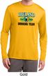 St Patrick's Day Ireland Drinking Team Mens Dry Wicking Long Sleeve