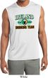 St Patrick's Day Ireland Drinking Team Mens Sleeveless Dry Wicking
