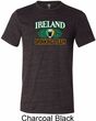 St Patrick's Day Ireland Drinking Team Mens Tri Blend Crewneck Shirt