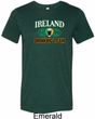St Patrick's Day Ireland Drinking Team Mens Tri Blend Crewneck Shirt