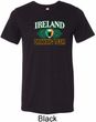 St Patrick's Day Ireland Drinking Team Mens Tri Blend Crewneck Shirt
