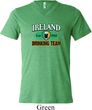 St Patrick's Day Ireland Drinking Team Mens Tri Blend V-neck Shirt