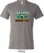St Patrick's Day Ireland Drinking Team Mens Tri Blend V-neck Shirt