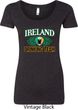 St Patrick's Day Ireland EST 1922 Drinking Team Ladies Scoop Neck