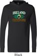 St Patrick's Day Ireland EST 1922 Drinking Team Lightweight Hoodie Tee