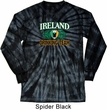 St Patrick's Day Ireland EST 1922 Drinking Team Long Sleeve Tie Dye