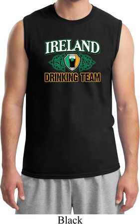 St Patrick's Day Ireland EST 1922 Drinking Team Mens Muscle Shirt