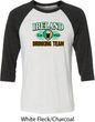 St Patrick's Day Ireland EST 1922 Drinking Team Mens Raglan Shirt