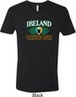 St Patrick's Day Ireland EST 1922 Drinking Team Mens V-Neck Shirt