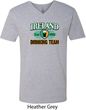 St Patrick's Day Ireland EST 1922 Drinking Team Mens V-Neck Shirt
