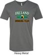 St Patrick's Day Ireland EST 1922 Drinking Team Mens V-Neck Shirt