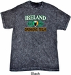 St Patrick's Day Ireland EST 1922 Drinking Team Mineral Tie Dye Shirt