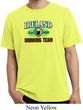 St Patrick's Day Ireland EST 1922 Drinking Team Pigment Dyed Shirt