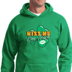 St Patrick's Day Kiss Me I'm Irish Hoodie