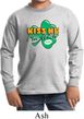 St Patrick's Day Kiss Me I'm Irish Kids Long Sleeve Shirt