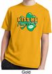St Patrick's Day Kiss Me I'm Irish Kids Moisture Wicking Shirt