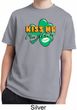 St Patrick's Day Kiss Me I'm Irish Kids Moisture Wicking Shirt