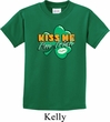 St Patrick's Day Kiss Me I'm Irish Kids Shirt