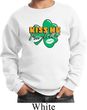 St Patrick's Day Kiss Me I'm Irish Kids Sweat Shirt