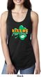 St Patrick's Day Kiss Me I'm Irish Ladies Ideal Tank Top