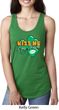St Patrick's Day Kiss Me I'm Irish Ladies Ideal Tank Top