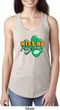 St Patrick's Day Kiss Me I'm Irish Ladies Ideal Tank Top