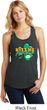 St Patrick's Day Kiss Me I'm Irish Ladies Racerback Tank Top