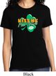 St Patrick's Day Kiss Me I'm Irish Ladies Shirt