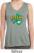 St Patrick's Day Kiss Me I'm Irish Ladies Sleeveless Dry Wicking Shirt