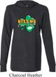 St Patrick's Day Kiss Me I'm Irish Lightweight Hoodie Tee