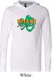 St Patrick's Day Kiss Me I'm Irish Lightweight Hoodie Tee