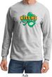 St Patrick's Day Kiss Me I'm Irish Long Sleeve Shirt